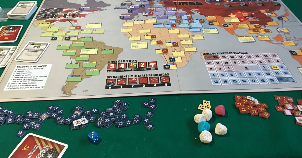 Twilight Struggle Board Game Instructions, Rules & Activity Guide