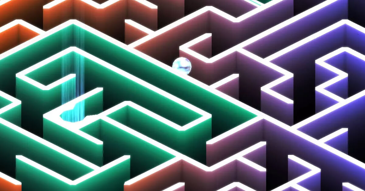 How to Play Ball in a Maze Game